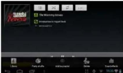 MEMUP SlidePad NG804 DC - Menu playback (lecture) - 1
