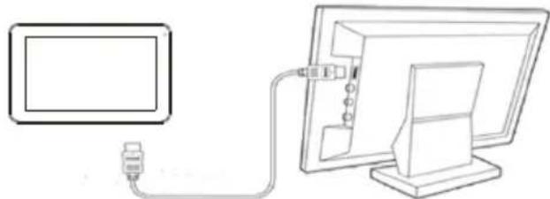 MEMUP SlidePad NG804 DC - Connexion au televiseur - 1