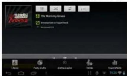 MEMUP SlidePad NG116 DC - Menu Playback (lecture) - 1