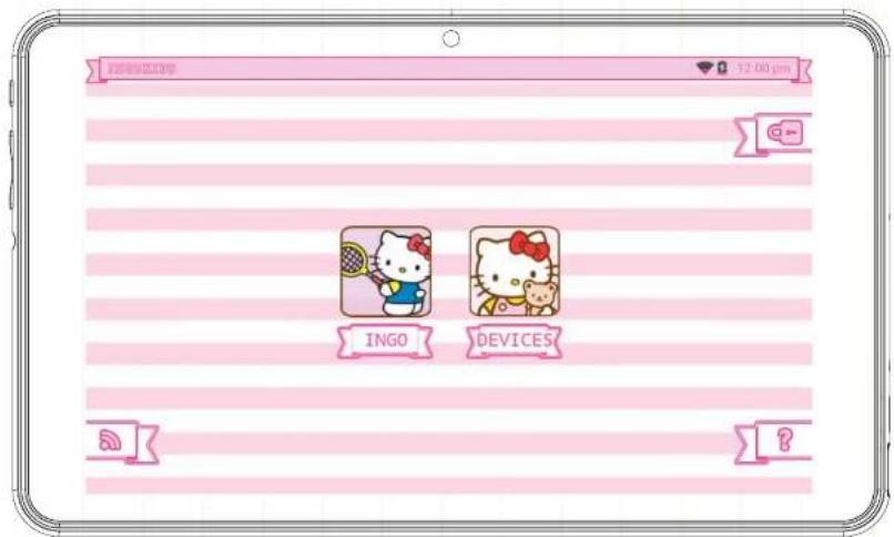 INGO Tablet Premium Hello Kitty - Modification d'un compte - 1