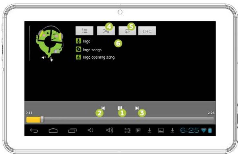 INGO Tablet Premium INU020D - Reproducteur de musique - 1