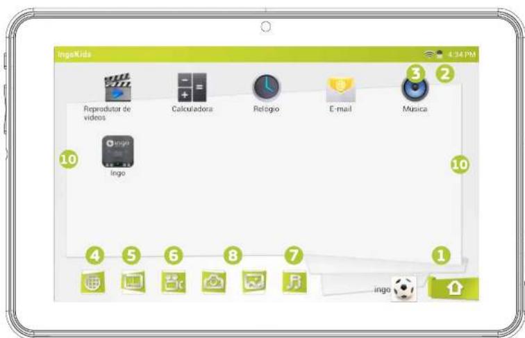 INGO Tablet Premium INU020D - SCHERMATA PRINCIPALE - 1