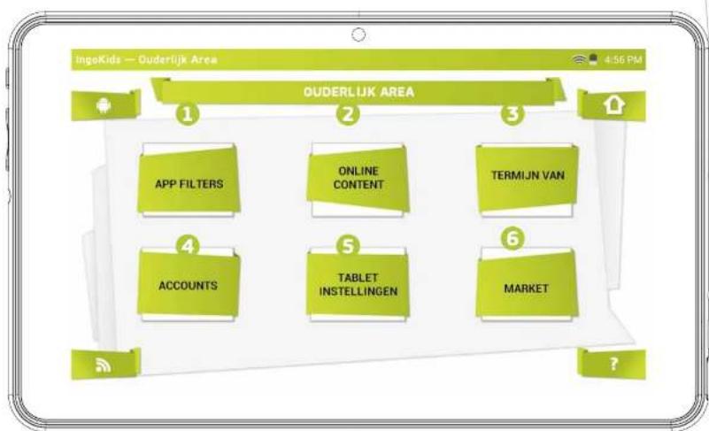 INGO Tablet Premium INU020D - Het oudersonderdeel openen - 1