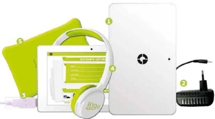 INGO Tablet Premium INU020D - DER KARTON ENTHÄLT - 1