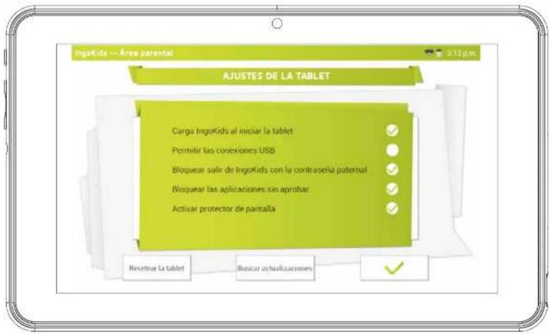 INGO Tablet Premium INU020D - CAMBIAR AJUSTES DE LA TABLET - 1