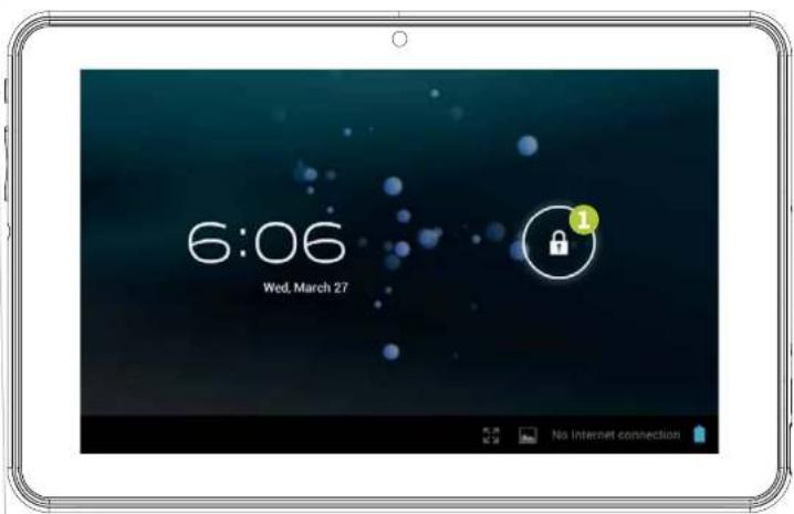 INGO Tablet Premium INU020D - Verrouillage de l'Écran - 1