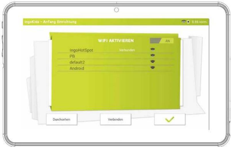 INGO Tablet Premium INU020D - EINRICHTEN WIFI - 1