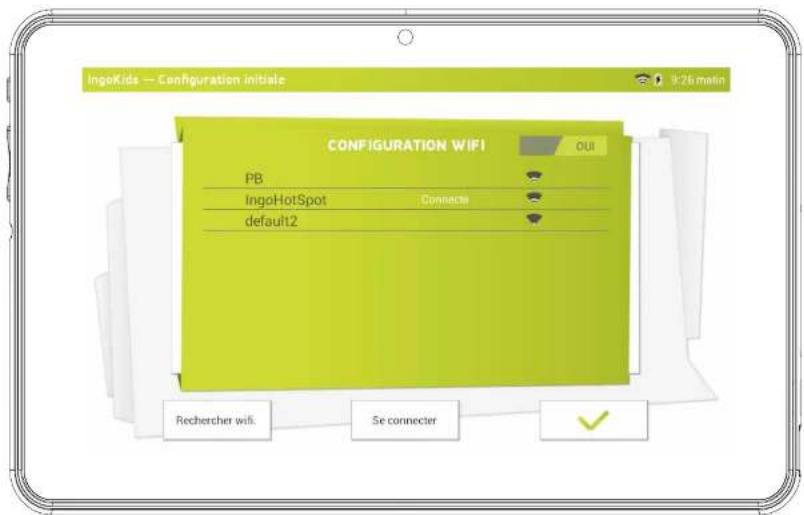 INGO Tablet Premium INU020D - Réglage du Wi-Fi - 1