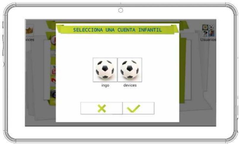 INGO Tablet Premium INU020D - CAMBIAR AJUSTES DE LA CUENTA INFANTIL - 1