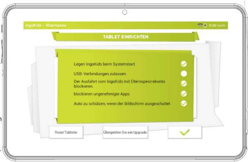 INGO Tablet Premium INU020D - DAS TABLET EINSTELLUNGEN ÄNDERN - 1