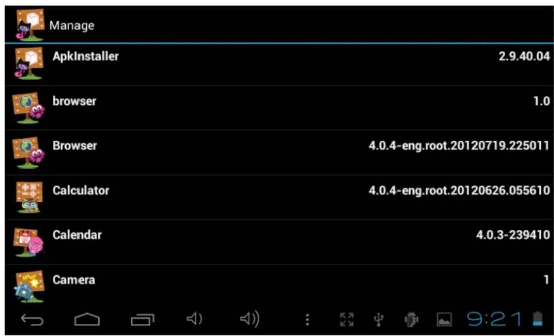 INGO MMU002D - Manage apps - 1
