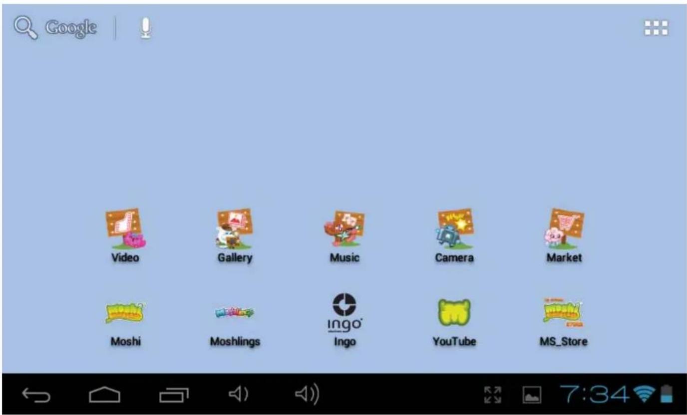 INGO MMU002D - Home Screen - 1