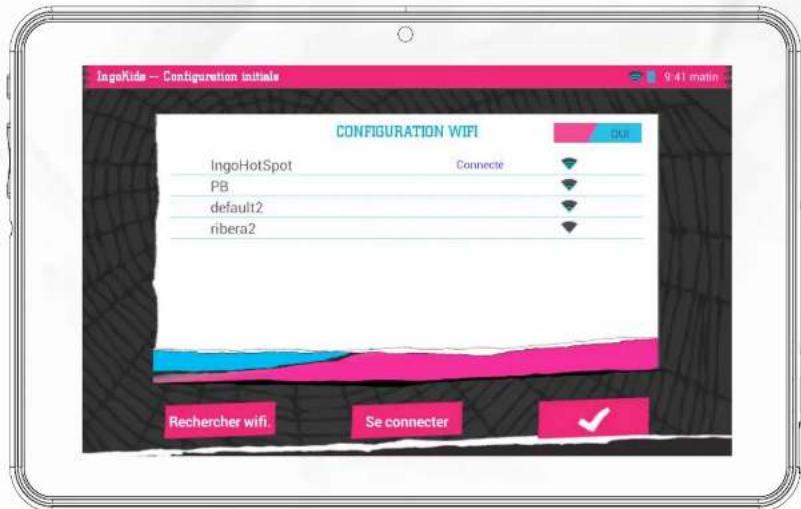 INGO Tablet Premium Monster High - Réglage du Wi-Fi - 1