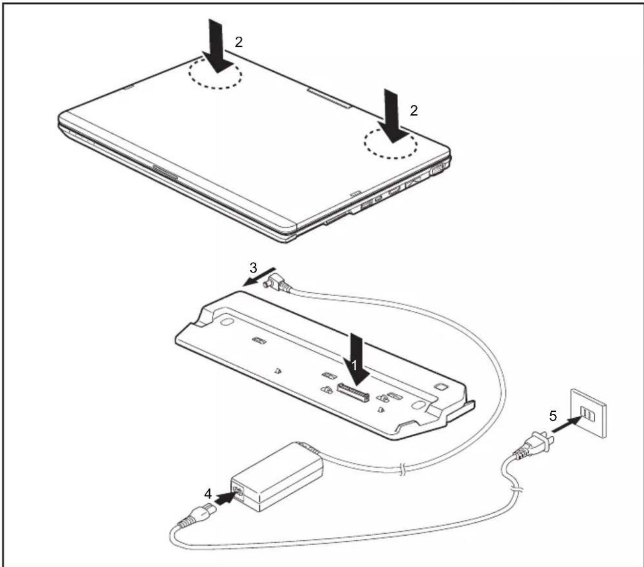 FUJITSU LifeBook T937 - Raccorderlenotebookauduplicateurdeports - 1