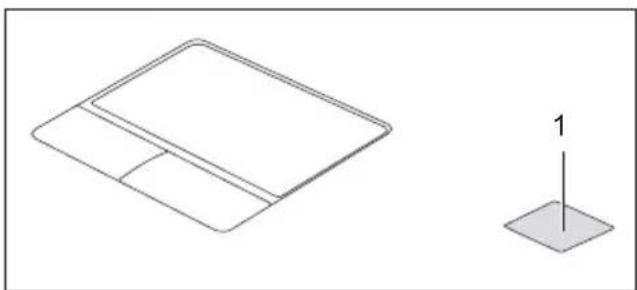 FUJITSU LifeBook T937 - Configurationducapteurdeinesdela paume(selonconfiguration) - 1