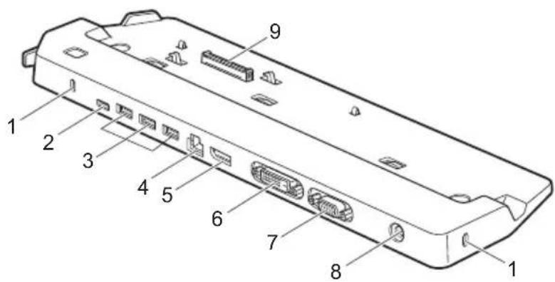 FUJITSU LifeBook T937 - Portssurleduplicateur deports - 1