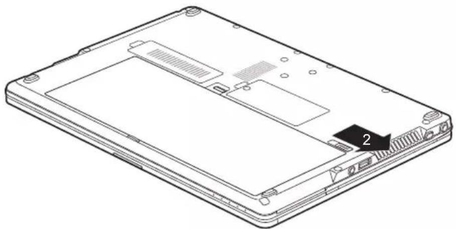FUJITSU LifeBook T937 - Posedelabatterie - 2