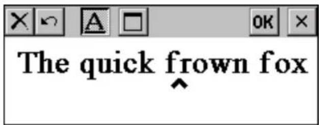 FUJITSU PenCentra 200 - Ecriture de base et corrections - 6