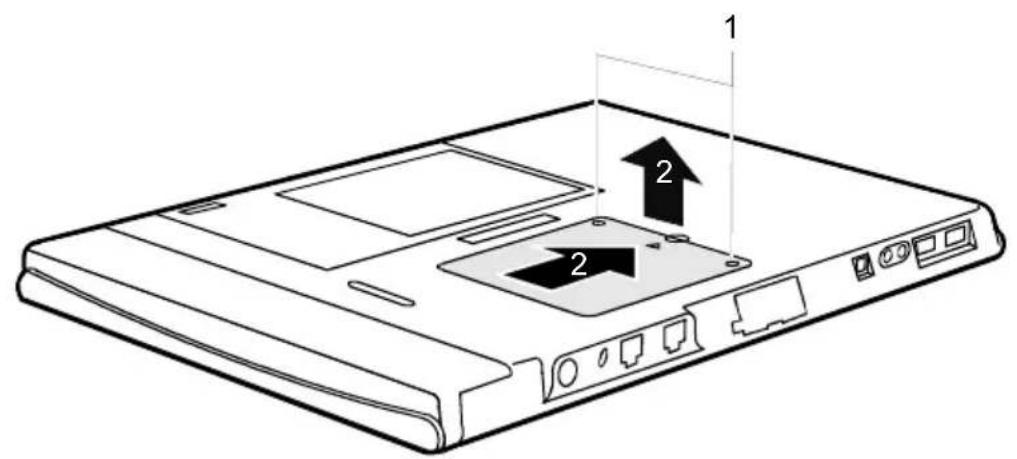 FUJITSU Stylistic ST5031 - Monter le module mémoire - 1