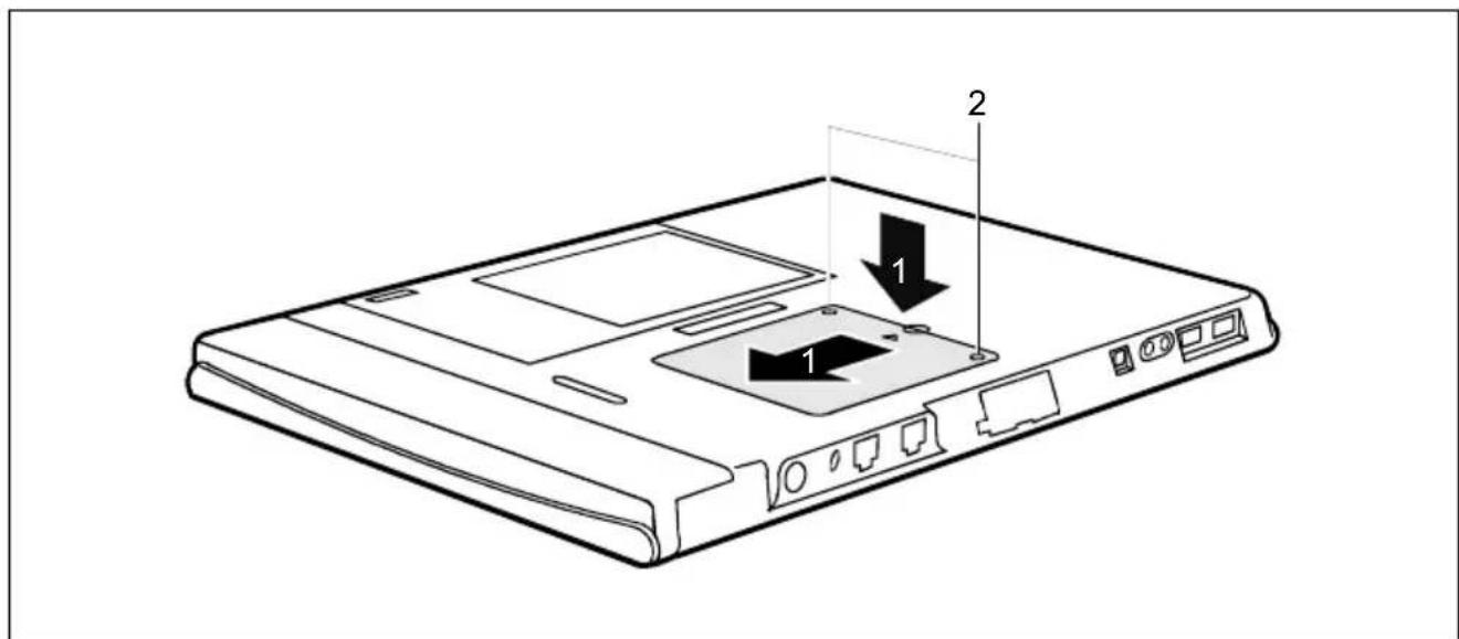 FUJITSU Stylistic ST5031 - Monter le module mémoire - 3