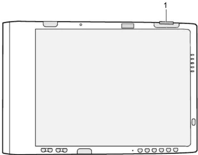FUJITSU Stylistic ST5032 - Capteur d'emploi digitale (en option) - 1