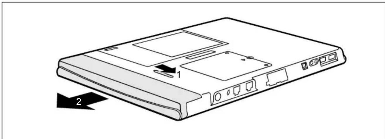 FUJITSU Stylistic ST5032 - Démonter un accumulator - 1