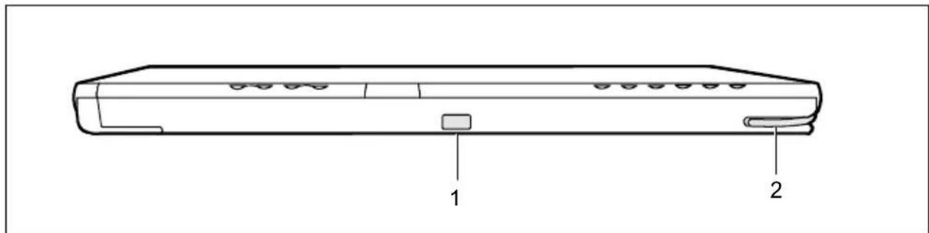 FUJITSU Stylistic ST5032 - Vue latérale : côté droit - 1
