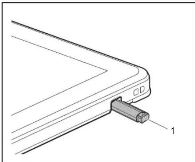 FUJITSU Stylistic Q508 - Emplacementdustylet - 2