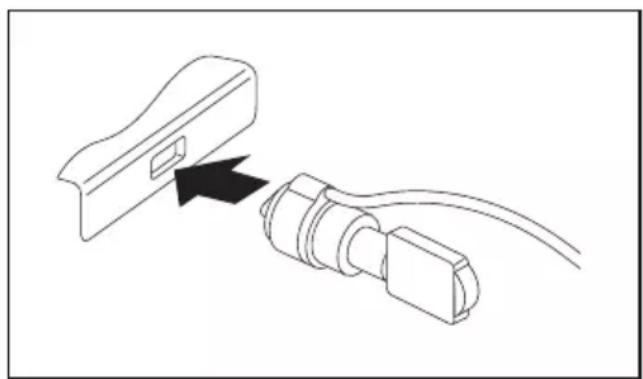 FUJITSU Stylistic Q508 - UtilisationduSecurityLock(station d'accueiluniquement) - 1