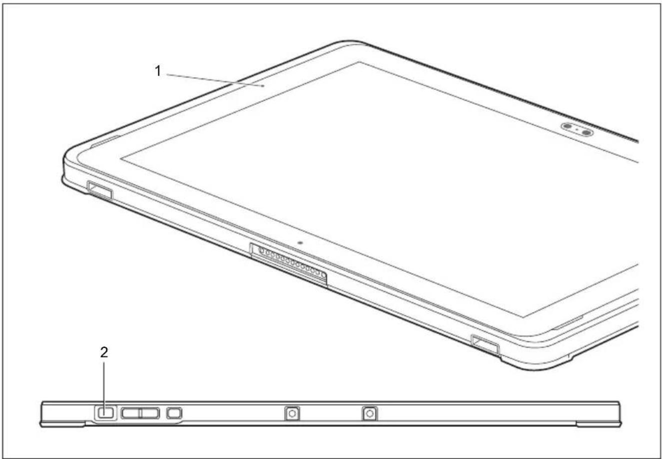FUJITSU Stylistic Q508 - Premièremisesoustensiondel'appareil - 1