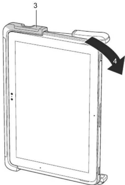 FUJITSU Stylistic Q508 - RetraitdelatablettedelacoquedeprotectionTPU - 2