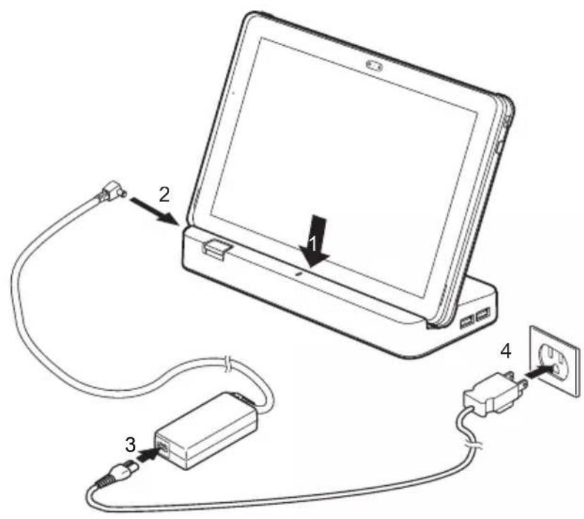FUJITSU Stylistic Q508 - RaccordementdutabletPCàlastationd'accueil - 3