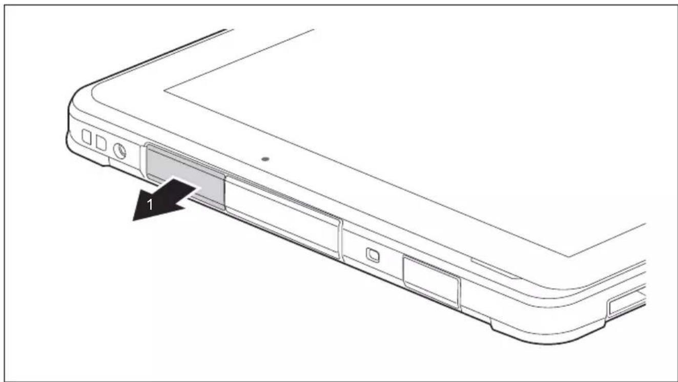 FUJITSU Stylistic Q508 - Insertiondecartes - 1