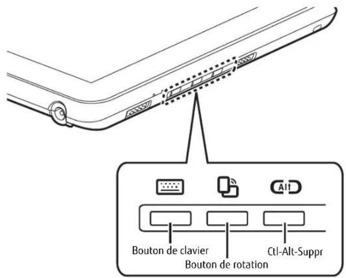 FUJITSU Stylistic Q552 - Boutons du PC Tablette - 1