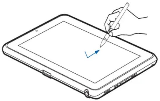 FUJITSU Stylistic Q552 - Dragging - 1