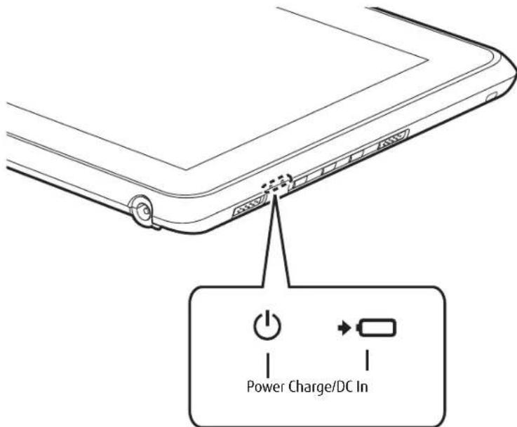FUJITSU Stylistic Q552 - Status Indicator Panel - 1
