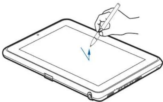 FUJITSU Stylistic Q552 - Clicking on Active Digitizer Display - 2