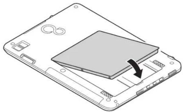 FUJITSU Stylistic Q552 - Remplacement hors tension de la batterie - 3
