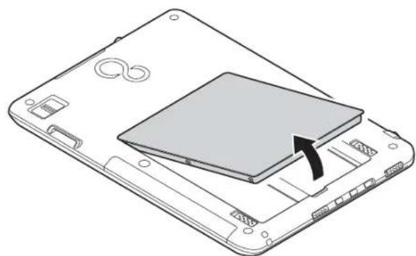 FUJITSU Stylistic Q552 - Cold-swapping Batteries - 2