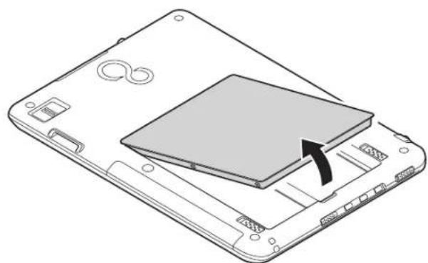 FUJITSU Stylistic Q552 - Remplacement hors tension de la batterie - 2