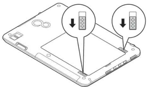 FUJITSU Stylistic Q552 - Cold-swapping Batteries - 4