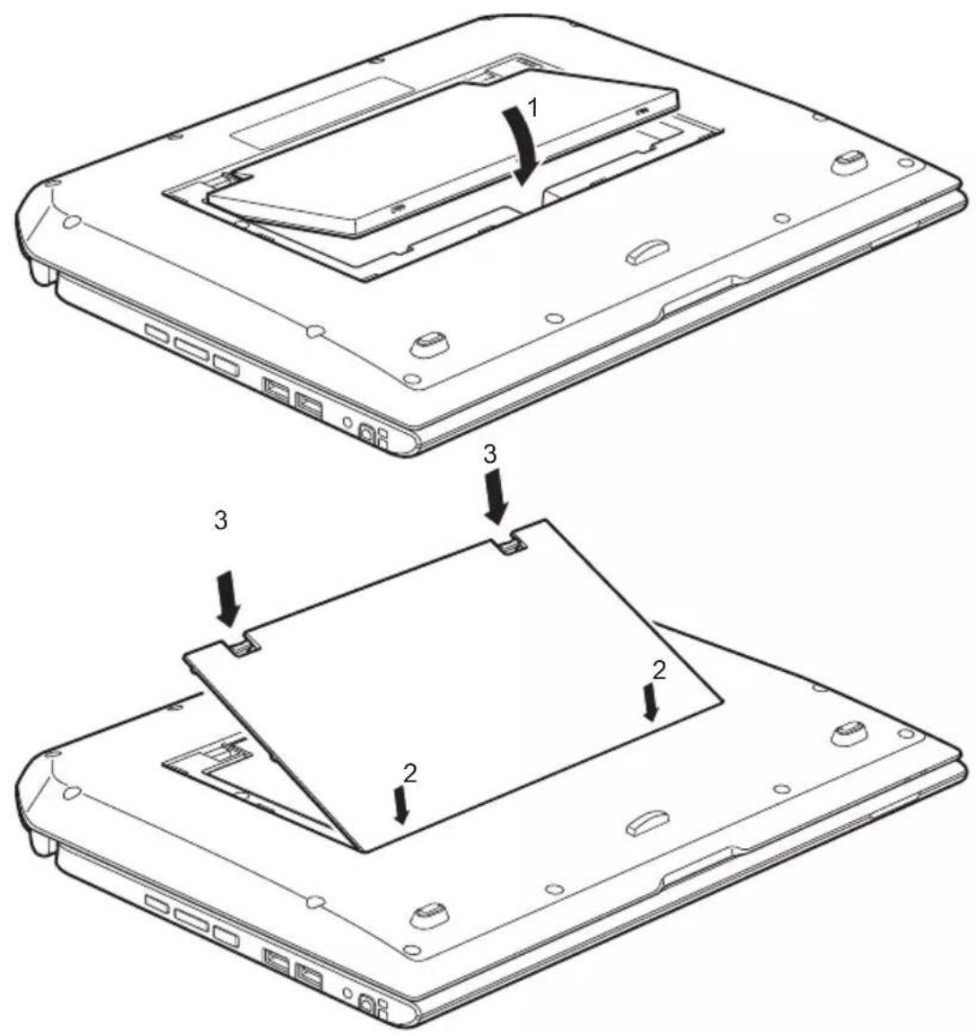 FUJITSU Stylistic Q737 - Monterl'accumulateur - 1