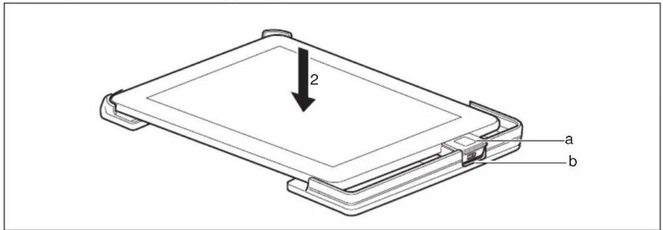FUJITSU Stylistic Q737 - MiseenplacedusystémedanslahousseFolio - 2
