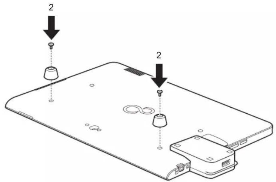 FUJITSU Stylistic Q737 - Utilisationducapteurdeveine s del a main (selonl'appareil) - 3