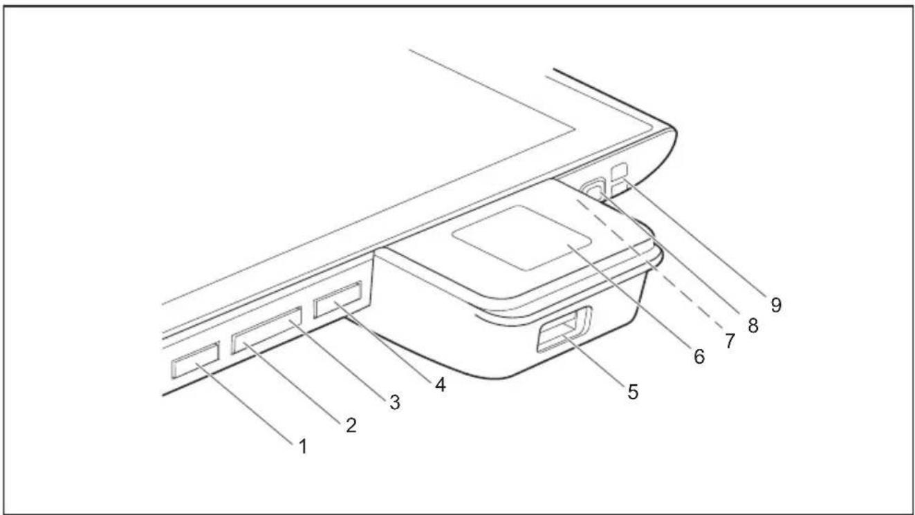FUJITSU Stylistic Q737 - Panneauavant(modèlesanscaptéurdeveinesdelamain) - 5
