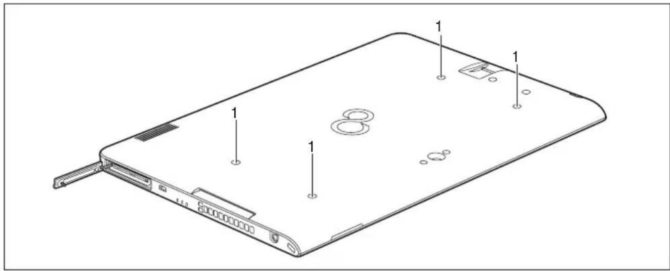 FUJITSU Stylistic Q737 - MiseenplacedusystémedanslahousseFolio - 1