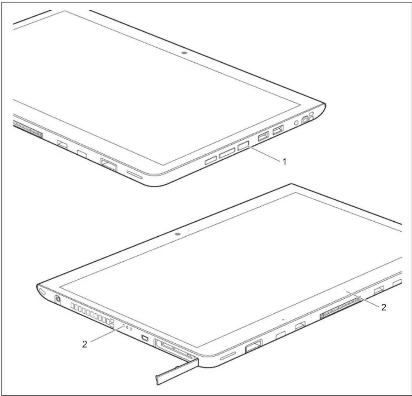 FUJITSU Stylistic Q737 - Première remisesoustensiondel'appareil - 1