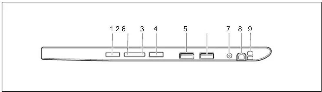FUJITSU Stylistic Q737 - Panneauavant(modèlesanscaptéurdeveinesdelamain) - 4