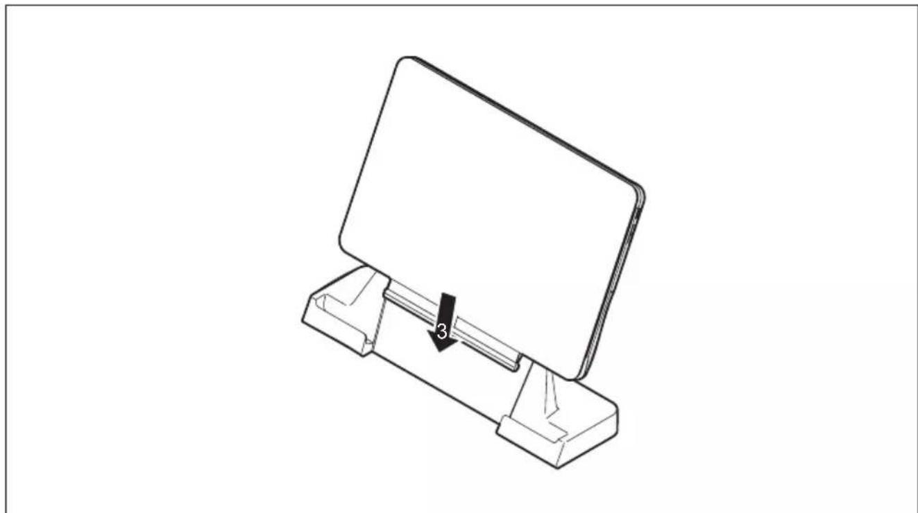 FUJITSU Stylistic R727 - ConnexionduTabletPCavecclaviermagnétique àlastationd'accueil - 4