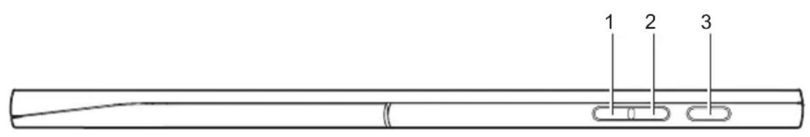 FUJITSU Stylistic R727 - Boutonàbasculedevolume - 1
